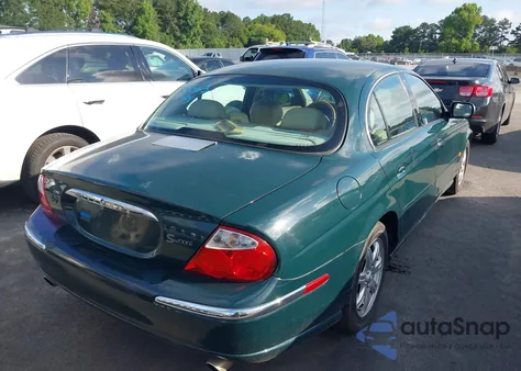 2000 Jaguar S-Type 4.0L V8 из США, поврежденный, VIN SAJDA01DXYGL65063